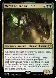 MTG Magic the Gathering Meren of Clan Nel Toth (346/1173) Commander Masters LP - Picture 1 of 1