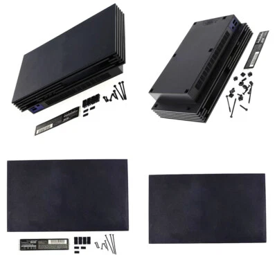 EE. UU. PlayStation 2 PS2 Fat SCPH-39001 Sistema de Repuesto Carcasa Superior Plástico Negro Foto 1 de 4