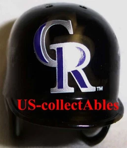 MLB Colorado Rockies Baseball Batting Helmet Keychain Souvenir Collectible Gift - Picture 1 of 3