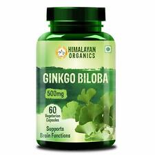 Ginkgo Biloba with Bacopa Monnifori for Healthy Brain, Stress-free - 60 Capsule