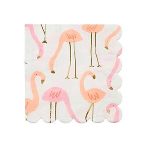 Meri Meri, Flamingo Small Napkins, DIY Birthday Party - Pack of 16 - Picture 1 of 1