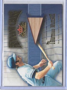 2002 Fleer Fall Classic Pennant Chase Thurman Munson Game Bat (Yankees) - Picture 1 of 2