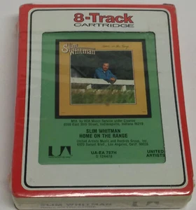 Paper Roses Vintage Slim Whitman 8 Track Music New Home On The Range - Picture 1 of 5