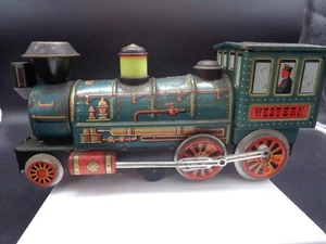 Vtg Vintage Antique Western Toy Train (D1-739) - Picture 1 of 9