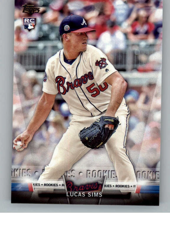 2018 Topps Salute #TS89 Lucas Sims (ref 144567) - Image 1 of 2