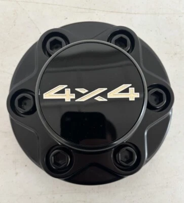 Tapa central usada OEM 1988 89 4 X 4 ruedas 6 tacos Chevrolet K1500 K2500 negra Foto 1 de 3