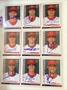 HARRISBURG SENATORS MINOR LEAGUE TEAM SET CARDS SIGNED AUTOGRAPHED - Picture 1 of 7