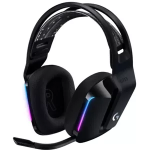 Logicool G733-BK Cuffie da gioco wireless RGB LIGHTSPEED - Foto 1 di 2
