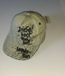 DIESEL CASQUETTE EN COTON TAILLE 2 (TOUR DE TÊTE : 54 CM) 6-8 ANS KAKI CLAIR - Picture 1 of 9