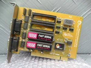 SIIG JJ-P04212 High Speed Dual Port Serial PCI Adapter J6M041200129 IO1866 - Picture 1 of 8