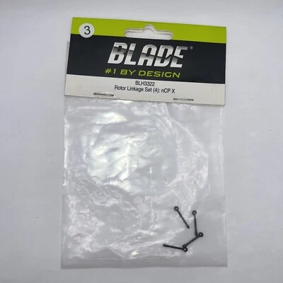 Blade Rotor Head Linkage Set 4 nCP X BLH3322 Replacement Helicopter Parts - Image 1 of 2