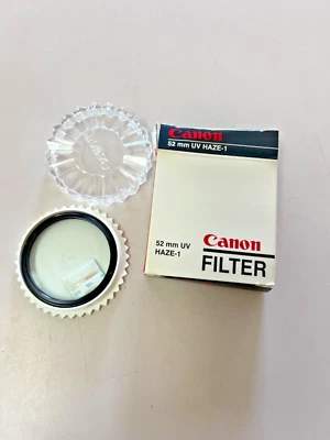 Canon 52mm UV Haze-1 Filter, unused - Image 1 of 2