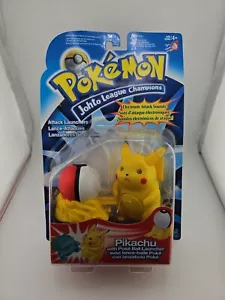 Pokémon Johto League Champions Pikachu Attack Launcher Figure Hasbro 2001 NEW - Picture 1 of 5