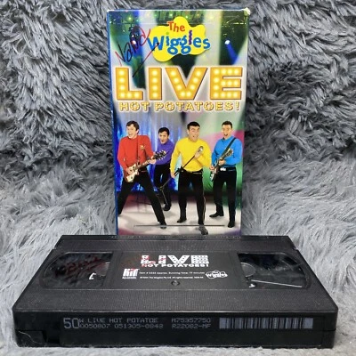 The Wiggles - Live Hot Potatoes VHS Tape 2004 Hit Entertainment Late Release - Image 1 of 4
