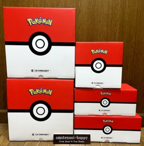 Le Creuset Colección Pokémon 2024 Pokemon Vajilla Juego Completo JP ExpressShip - Imagen 1 de 13