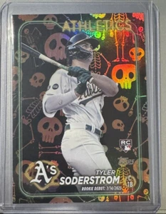 2024 Topps Update #US116 Tyler Soderstrom RC Holiday Mummy Parallel #08/50 - Picture 1 of 2