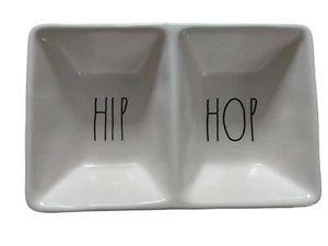 Rae Dunn Artisan Collection Hip Hop Easter Divided Dish - Picture 1 of 5