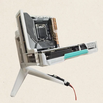 ITX case, Unique open case, A45 Tilted Computer Case, 3D Printing Case - Image 1 of 4