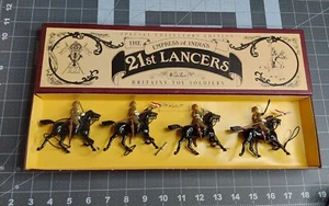 Britains The Empress of India's 21st Lancers Britains Toy Soldiers #8807 - Picture 1 of 6