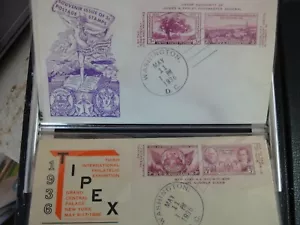 MINT Collection of 100 US First Day/Commorative Covers May 16 1936 - June 4 1976 - Picture 1 of 12