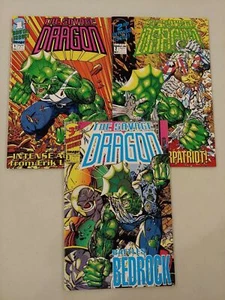 Savage Dragon #1 2 3 Yellow cover Larsen Image Comic 1st Print 1992 VF - Imagen 1 de 2