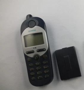 Siemens C35i 35 i azul plata estado original teléfono móvil sin bloqueo de SIM - Imagen 1 de 8