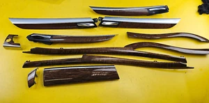 BMW E71 X6 XDRIVE 30D 40D 07-2014 SET COMPLETO COVER INTERNI FINITURE IN LEGNO 70P3123 - Foto 1 di 16