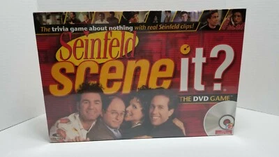 Seinfeld Scene It? The Interactive Trivia DVD Board Game Mattel 2008 SEALED NEW - Image 1 of 4