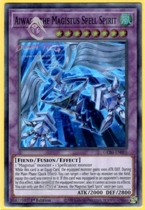 Yugioh! Aiwass, el Espíritu del Hechizo del Magisto GEIM-EN005 (SR) 1ª Edición - Imagen 1 de 1