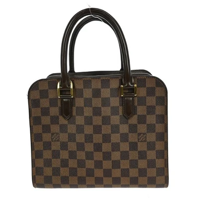 BOLSO DE MANO LOUIS VUITTON TRIANA LONA DAMIER EBENE N51155 VI0065 RQ01027 Foto 1 de 4