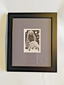 Doctor Who framed Original Art - Artist Andy Walker - Picture 1 of 1