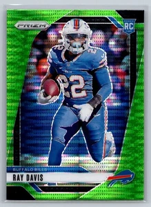 2024 Panini Prizm Ray Davis #382 Rookie RC Neon Green Pulsar Buffalo Bills - Picture 1 of 2