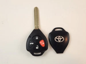 ORIGINAL TOYOTA AVALON COROLLA 08-12 OEM MASTER HEAD KEY LESS ENTRY REMOTE FOB - Picture 1 of 22