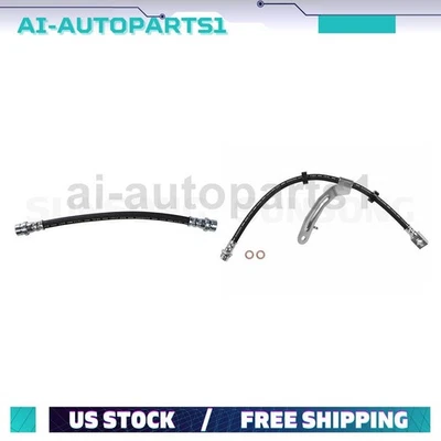 2pcs Rear Left & Right Brake Hydraulic Hose For 2005 2006 Mazda Tribute - Image 1 of 4
