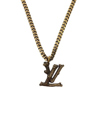 LOUIS VUITTON（LV） Collana LOUIS VUITTON GLD Top Uomo Mp2780 LV Legno Usata