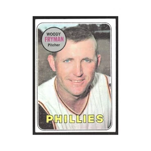 1969 Topps Woody Fryman Phillies #51 - Picture 1 of 3
