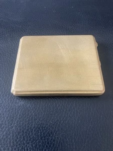 Vintage NCJ VICEROY Gold Plated (Stamped) Slim Cigarette Case - Picture 1 of 4