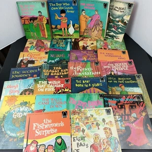 Lot of 27 Arch Books Religious Bible Childrens Stories PB mixed Vintage - Picture 1 of 11