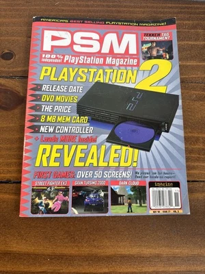 PSM Playstation Magazine November 1999 Issue 27 Vol 3 PS2 Street Fighter Tekken - Image 1 of 4