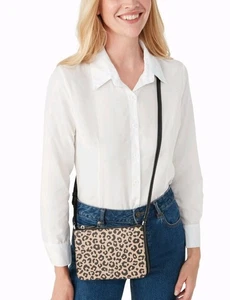 Bandolera Kate Spade Darcy Leopardo Estampado Animal WLR00689 NUEVA SIN ETIQUETAS Guepardo $249 FS - Imagen 1 de 10