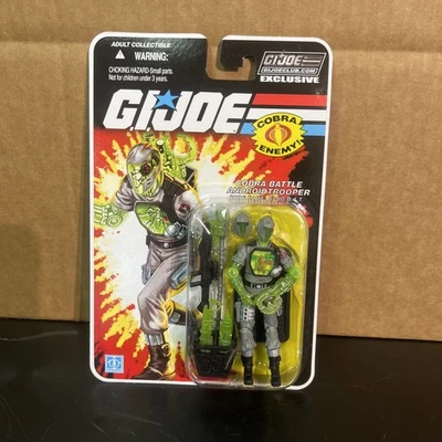 2013 GI Joe Cobra FSS 1.0 Club de Coleccionistas Figura Nano BAT Batalla Android Trooper Foto 1 de 4