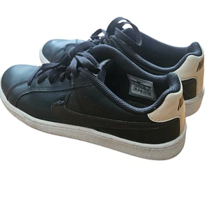 Nike Zapatilla Mujer Talla 8 Gris Oscuro Crema Informal Tenis Zapato Cancha Real - Imagen 1 de 10
