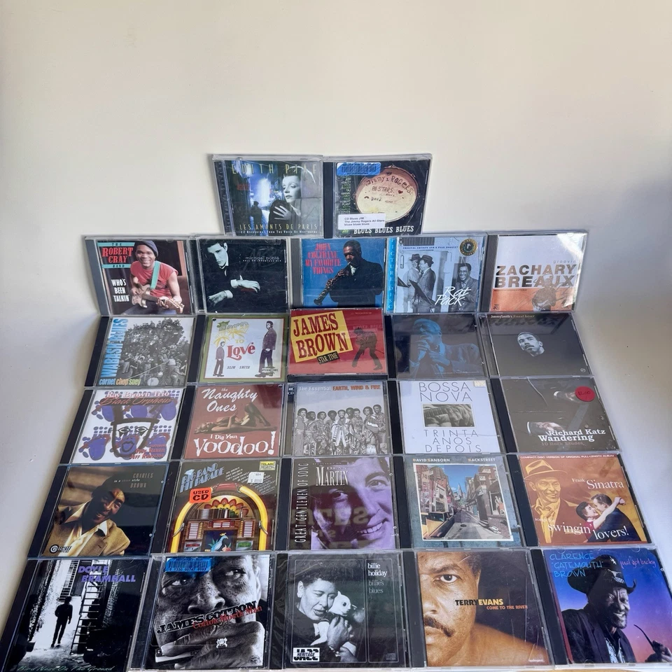 Sinatra Coltrane Billie Holiday James Brown EW&F Jazz Blues Soul CD Lot 27 - Image 1 of 4