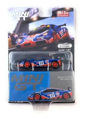 MCLAREN F1 GTR #33 "24 小时 LE MANS" (1996) 1/64 型号 MlNI GT MGT00723-P13 — 第 1/4 张图片