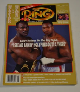 The Ring Boxing Magazine, August 1992, Larry Holmes vs Holyfield 042123JENON3-22 - Bild 1 von 2