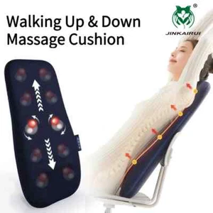 Masajeador de Espalda Caminar Arriba y Abajo Cojín de Masaje con Amasamiento Calor Cuello Hombro - Imagen 1 de 26