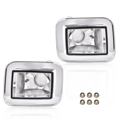 Fit For 03-08 H2 Hummer Clear Lens Front Turn Signal Light Parking Lamp - Image 1 of 4