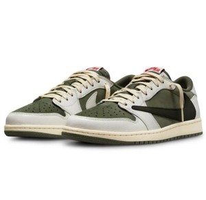 Travis Scott x Air Jordan 1 Low OG Reverse / Medium Olive | DM7866-200 | Size 11