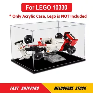 Display Case fr LEGO 10330 ICONS McLaren MP4/4 Ayrton Senna Dust Proof Glue Free - Picture 1 of 5