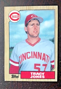 1987 Topps #146 Tracy Jones Outfield Cincinnati novato rojo radiocontrol envío gratuito - Imagen 1 de 1